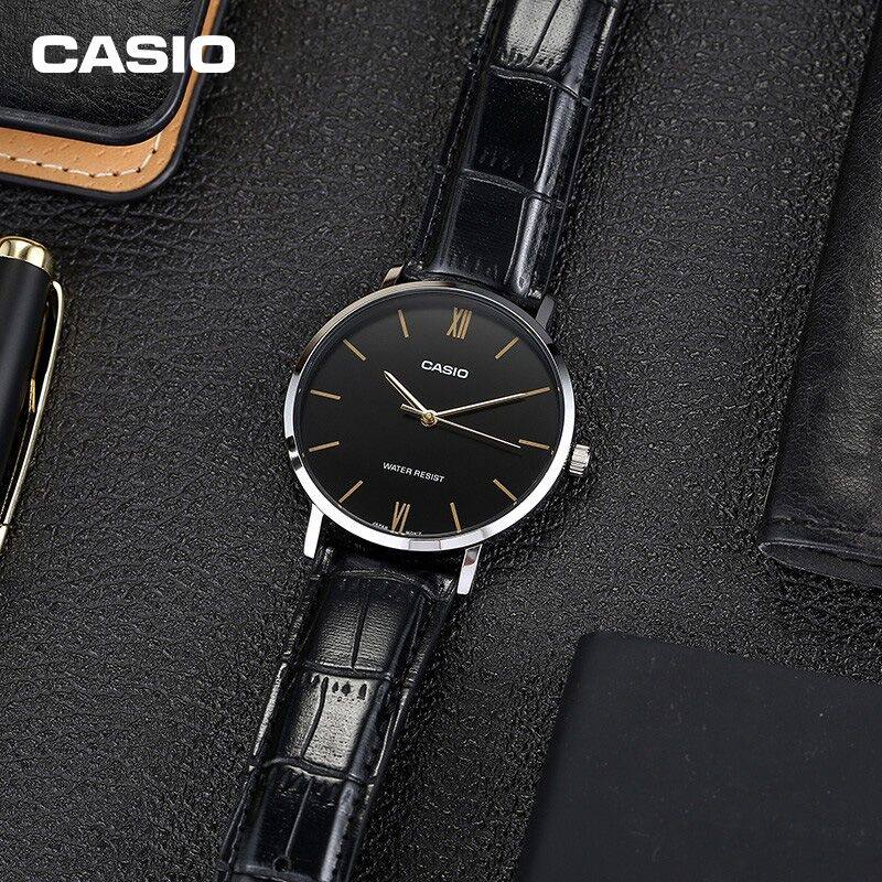 casio卡西欧手表男士简约女款学生石英电子DW情侣款一对MTP-VT01l