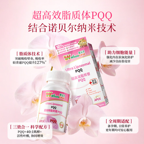 乐道NOTO爱完全超高效PQQ脂质体线粒体补充剂+肌醇原装进口旗舰店 - 图2
