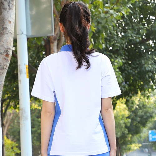 深圳市校服中学生夏季短袖上衣初中高中生运动服女生速干夏装 - 图2