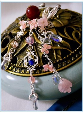 星辰钛钢流苏古装仙气汉服手环