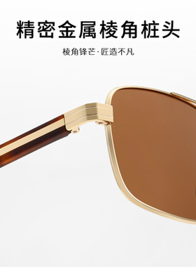 飞行员式偏光墨镜男士开车专用痞帅近视太阳眼镜带度数防紫外线