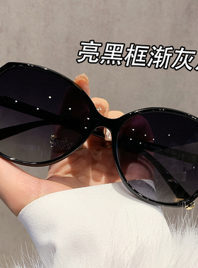 气质蝶形偏光太阳镜女款防晒