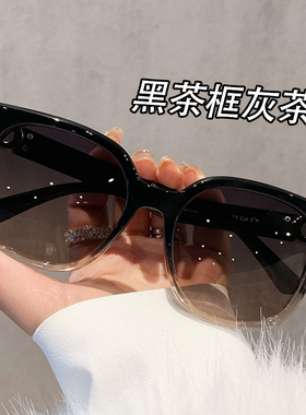 高级感大框气质墨镜女款