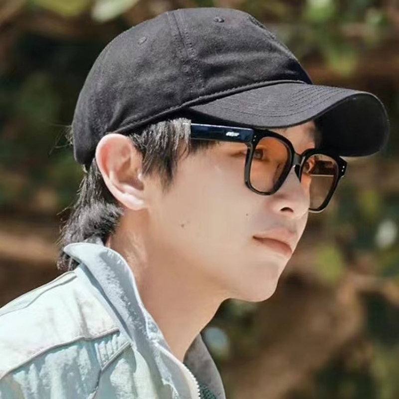 王嘉尔同款落日茶色墨镜男款潮高级感痞帅近视开车偏光太阳眼镜女