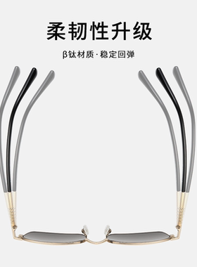 复古方框近视墨镜带度数男士开车专用钢化玻璃镜片太阳镜防紫外线
