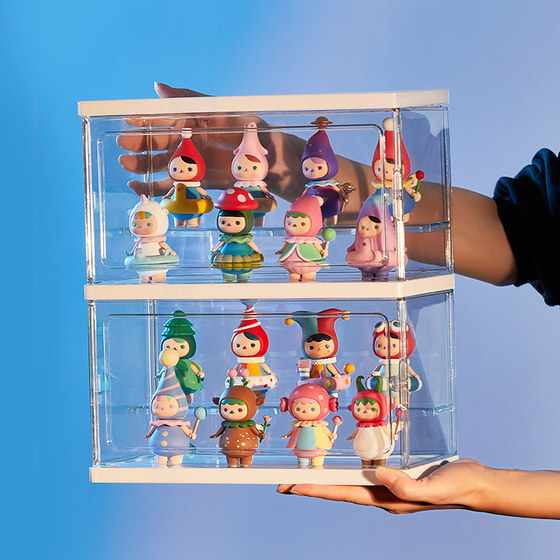Acrylic Blind Box Bubble Mart Dustproof Floor Doll