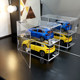 Alloy model car storage box ornaments 1 24 children's pocket car Hot Wheels Domeka display rack