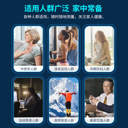 永康血氧仪手指夹式家用脉搏饱和度检测医用指脉氧饱夹心率监测仪 - 图2