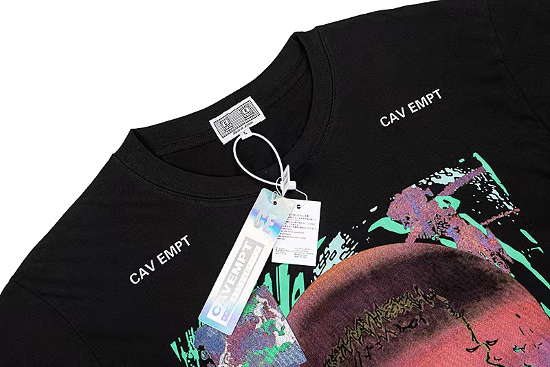 CAV EMPT C.E Cavempt CE PHOTONICS 霓虹地球印花男女短袖T恤tee - 图0