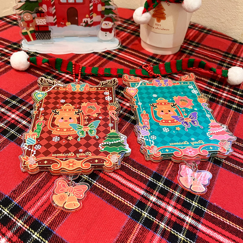 倩子酱Goods圣诞麋鹿3寸小卡拍立得相框谷美亚克力收纳套动漫礼物,淘宝优惠券,粉丝福利购,淘宝优惠卷