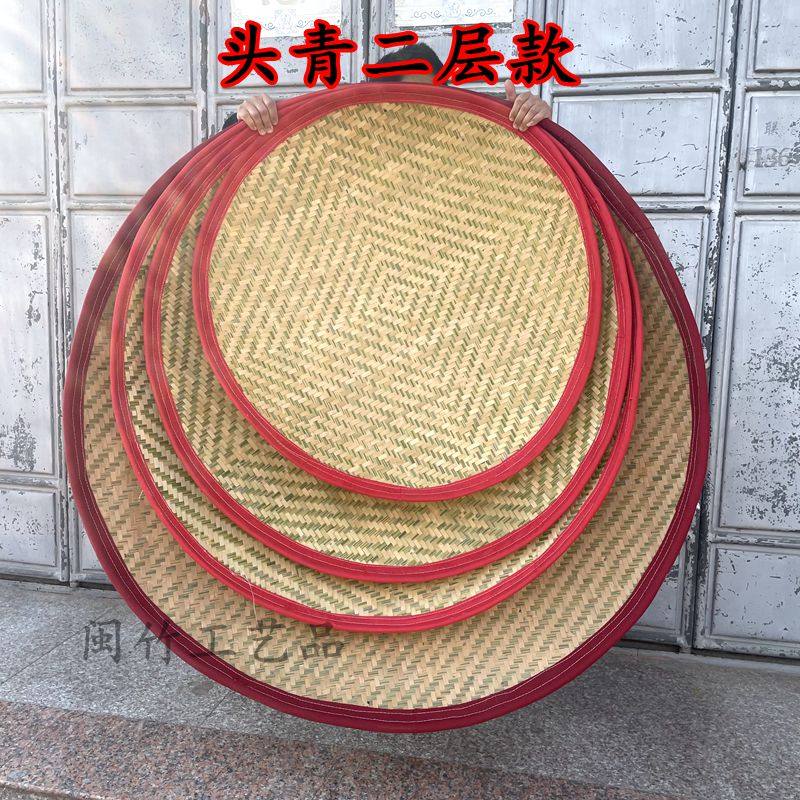 竹编软簸箕包布软无孔弧茶叶圆簸箕竹篮竹筐晾晒家用茶叶软篮子,淘宝优惠券,粉丝福利购,淘宝优惠卷