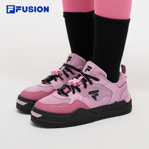 FILA FUSION斐乐潮牌硬糖滑板鞋女2025夏运动鞋女鞋T12W522915F - 图0