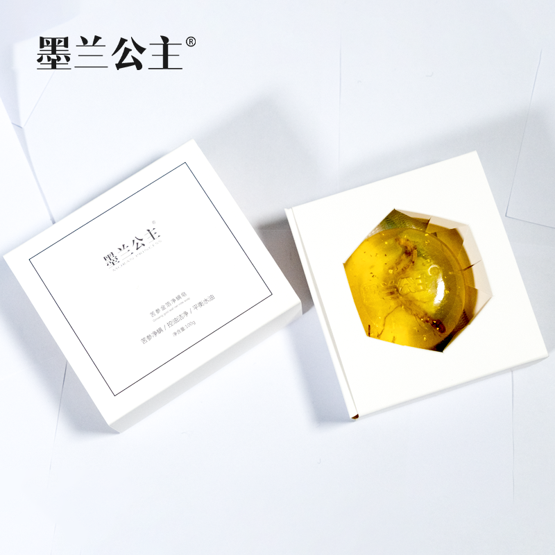 墨兰公主旗舰店墨兰公主除螨皂苦参金箔净螨皂除螨皂身体精油皂旗舰官网正品0