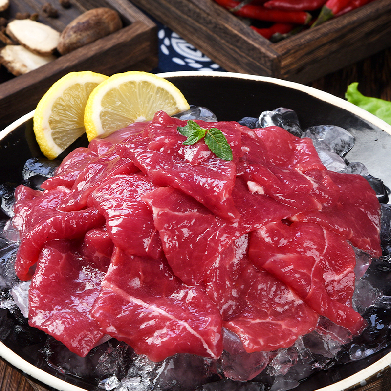 一号私厨爆品家庭组合装共6袋嫩滑牛肉黑椒牛柳条手抓猪肉扇子骨