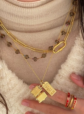 特价JET SET CANDY 精致可爱有趣多元素小吊坠配饰时尚百搭项链