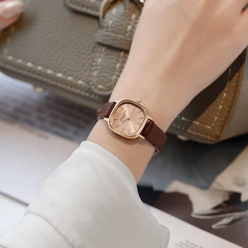 女款轻奢小众高级气质ins风手表 skhl时空回廊国产腕表