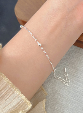 甜美不规则珍珠手链女高级潮流时尚轻奢ins风高级感小众轻奢手饰