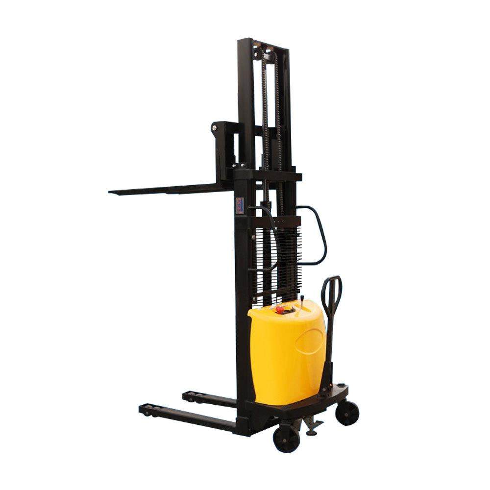 半电动叉车1吨2吨液压堆高车全自动升高车搬运车升降叉车现货,淘宝优惠券,粉丝福利购,淘宝优惠卷