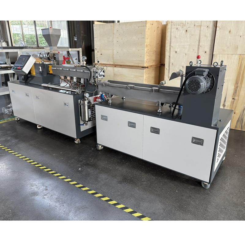 双螺杆挤出机PE/EVA填充母粒改性塑料造粒实验室混炼挤出机,淘宝优惠券,粉丝福利购,淘宝优惠卷