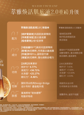 无限极萃雅焕活肌底液2.0新款全新升级正品新日期60ml