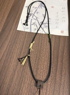 手工编绳蜡皮绳唐卡吊坠绳佛牌挂绳蜜蜡项链绳纯手工编绳锁骨链