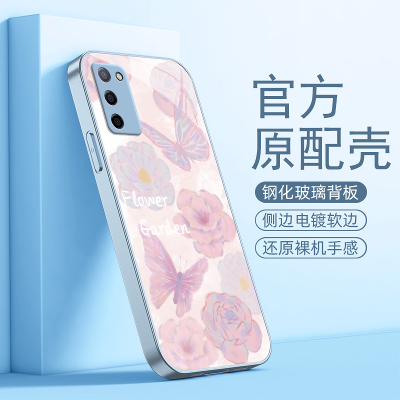 适用oppoa2pro手机壳新款a96oppo a97液态玻璃6x5/x3/a11春夏xa97/a35/a93/a95/a9x/k11牡丹蝴蝶a55男女a11-图3