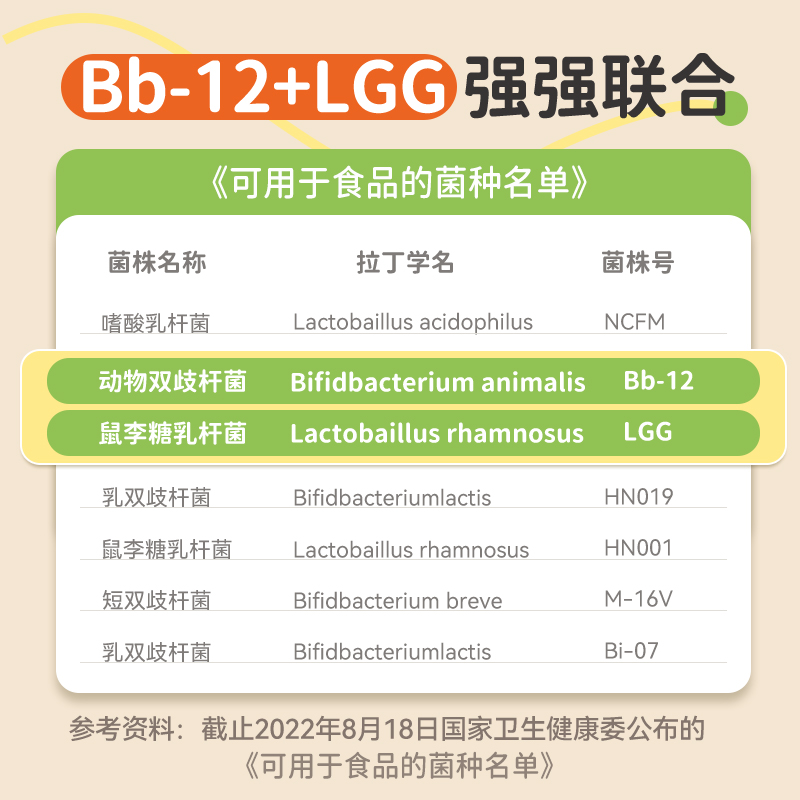 莱赋智bb-12+LGG 儿童宝宝益生菌原装进口滴剂 科汉森菌株家禾丽