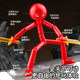 Rampage stickman building block figure articulated doll