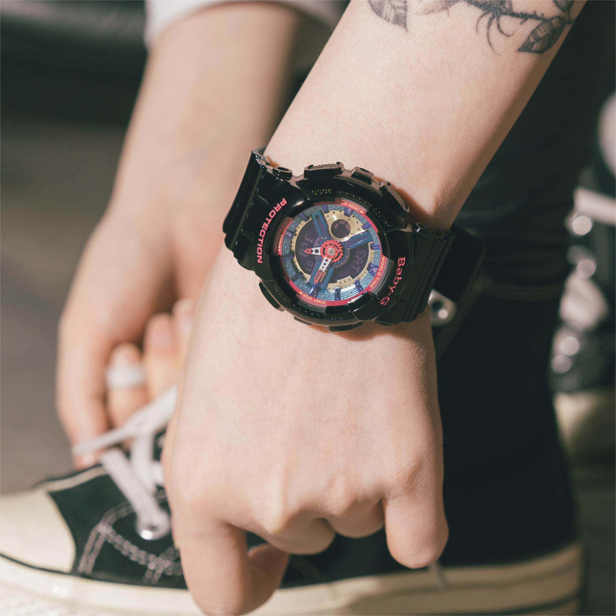 casio女babyg限量独角兽运动女表 Casio晶晶海外日韩腕表