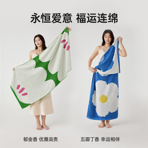 洁丽雅10A抗菌纯棉毛巾成人家用吸水柔软亲肤不掉毛2025新款面巾 - 图3
