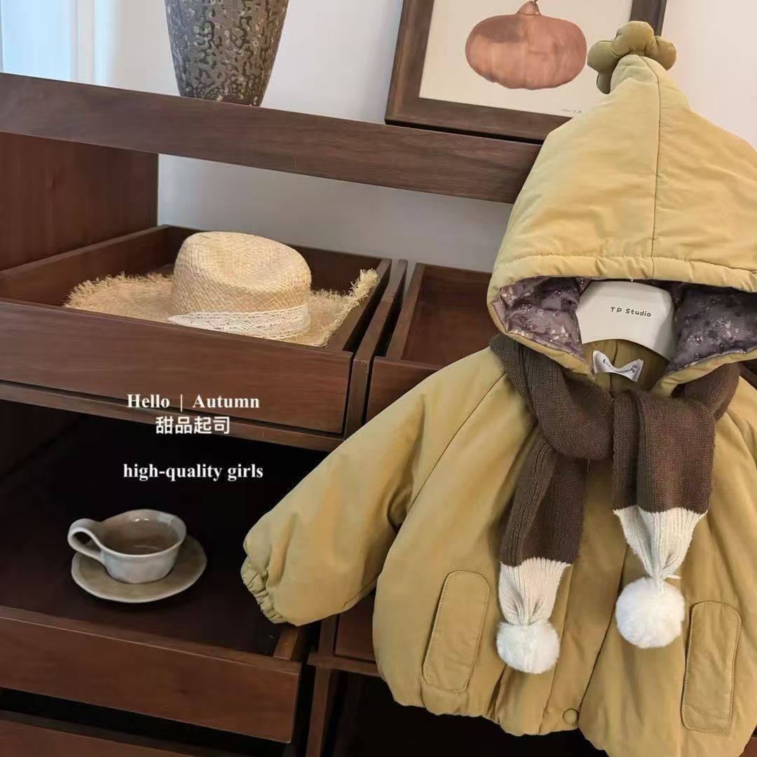 女童漂亮洋气厚外套2025新款今年流行爆款小童保暖棉衣巨好看冬装,淘宝优惠券,粉丝福利购,淘宝优惠卷