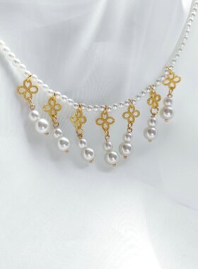 仿珍珠合金卿卿日常元英同款