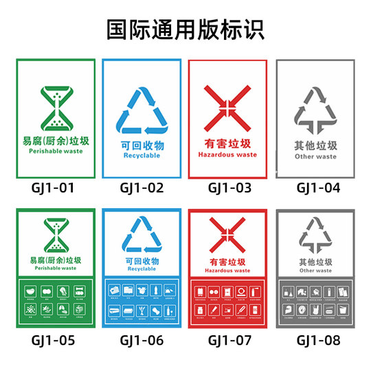 Anderer Müll der Stadt Guangzhou, Provinz Jiangsu, Nanjing-Logo