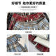 Autumn and winter contrast color woolen plaid pants for women, lazy wide-leg pants