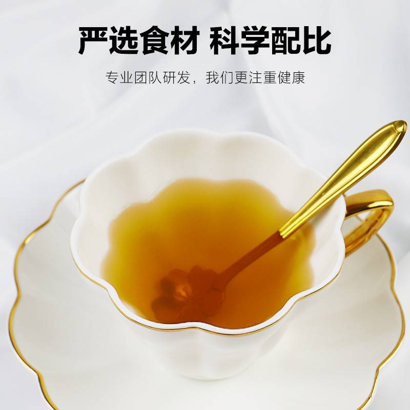 茯苓薏米生姜茶伏芩惹米祛湿茶去湿去寒伏苓三伏天茶包泡水同仁堂-图1