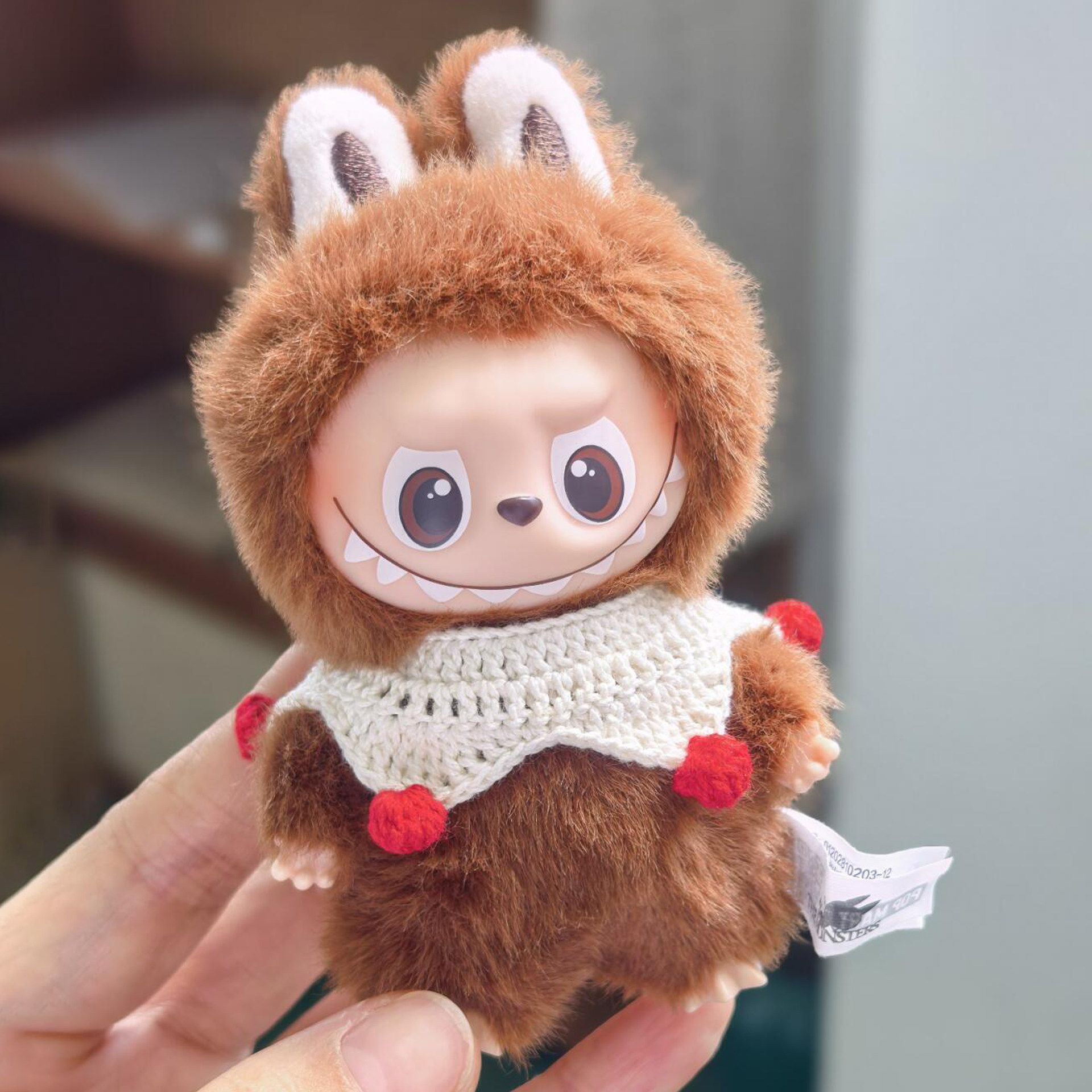 泡泡玛特四代Labubu拉布布可替换服饰玩偶娃衣材料包钩织豆豆围脖,淘宝优惠券,粉丝福利购,淘宝优惠卷