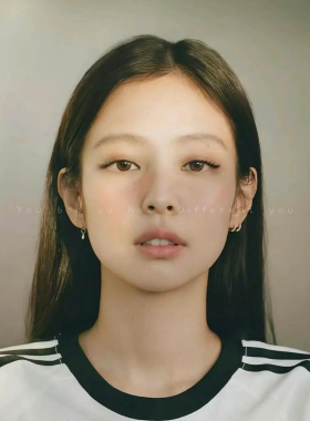 Jennie同款耳扣简约个性素圈耳环