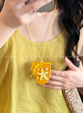 适合夏季海边旅游的海星眼镜夹子