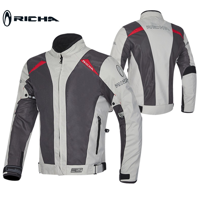 断码清仓RICHA摩托车骑行服男夏季网眼透气赛车骑士装备机车上衣 - 图2
