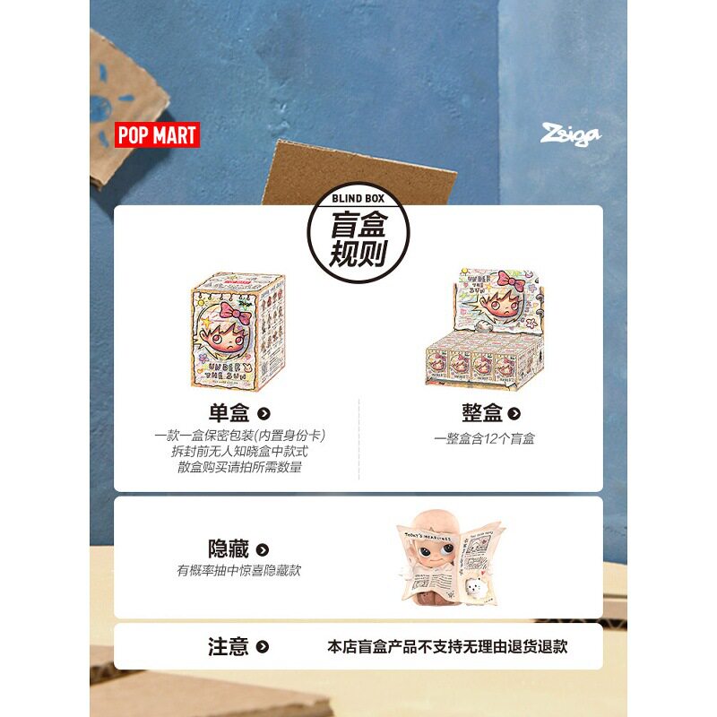 Zsiga Under the Sun Series Figures Blind Box Ornaments