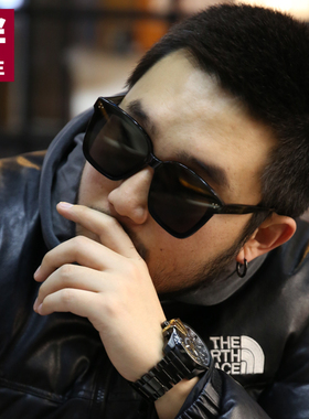 【胖先生】胖子大脸墨镜tr90方形大框太阳镜男大号适合胖脸的眼镜