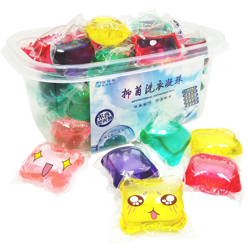 洗衣凝珠香水型洗衣液香味持久颗粒 盈伴常规洗衣液