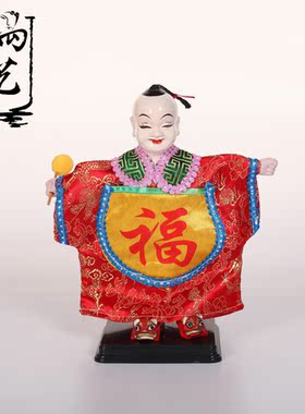 布袋戏手偶状元一家儿童木偶玩具幼儿园教具福建非遗传统研学新款