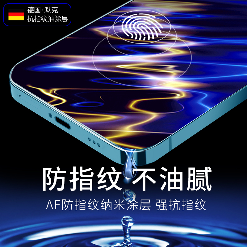 适用opporeno6钢化膜reno6手机reno6防窥opopreno6全屏覆盖oppo防偷窥oppreno65g防窥膜opooreno原装贴膜防摔 - 图2