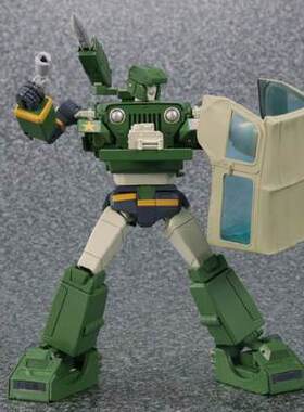 修复KO版 MP47探长 mp-47 绿吉普车 MP比例 变形玩具G1大师级金刚