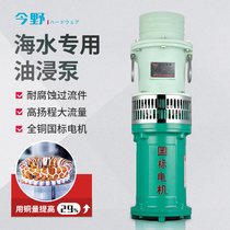 QY Oil Immersion Submersible Pump 380V Deep Well Pump Pumping Machine Large Flow Industrial Sea Water Pump Breeding Corrosion Resistant 1449