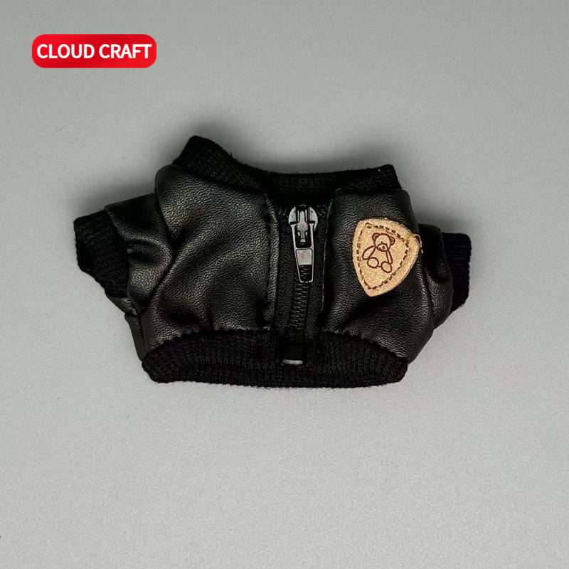 适用Dimoo新生日记系列娃衣黑夹克套装dimoo新生日记搪胶娃衣,淘宝优惠券,粉丝福利购,淘宝优惠卷