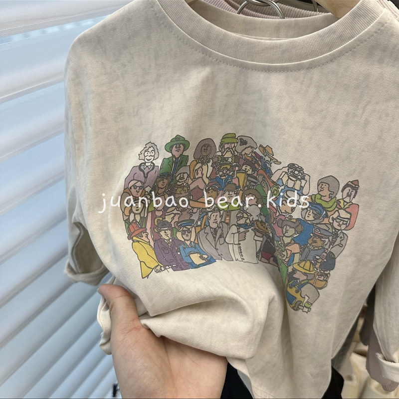 秋季新款儿童洋气百搭长袖t恤男童扎染纯棉内搭打底衫宽松上衣薄,淘宝优惠券,粉丝福利购,淘宝优惠卷