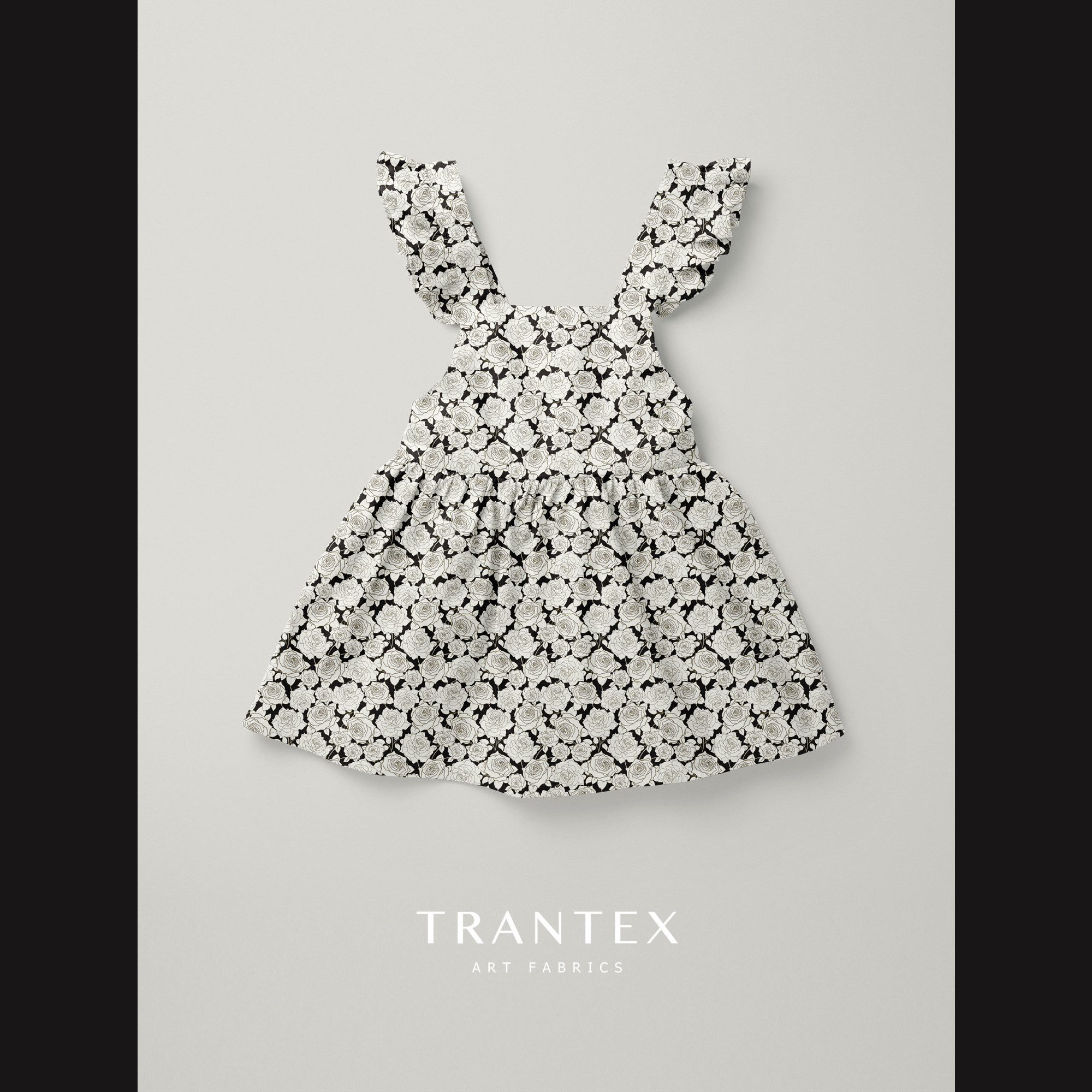 裙子纯棉全棉布料diy手工碎花印花衣服装衬衣连衣裙黑白玫瑰面料,淘宝优惠券,粉丝福利购,淘宝优惠卷