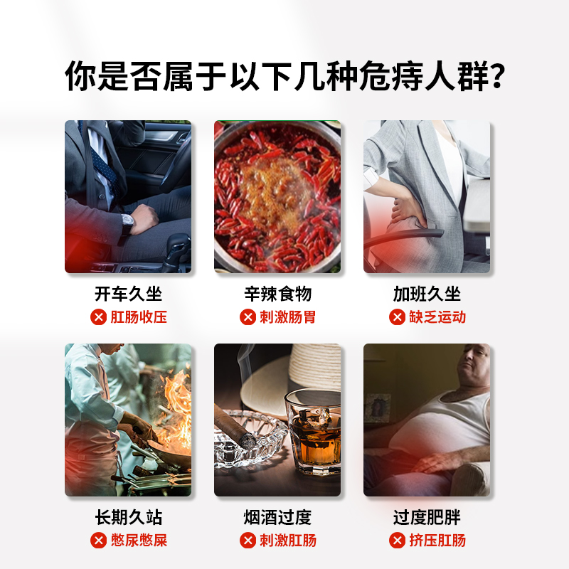 进口治疗痔疮止血特效药大便出血外痔疮膏消肉球非马应龙药痔疮栓-图1